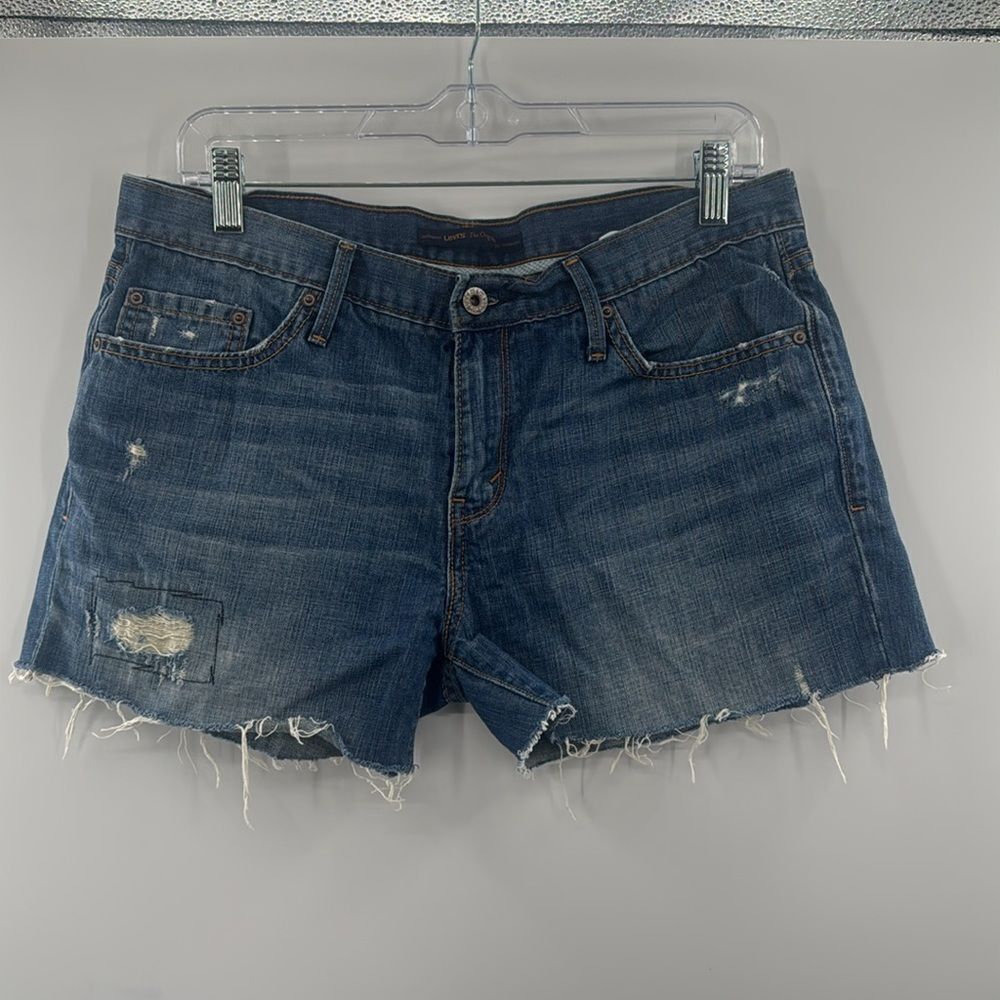 3For$20 Levis Blue Jeans Mini Short size: 10